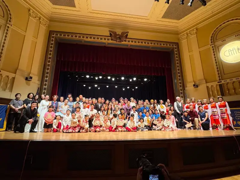 String Ensemble Performs at Mid-Autumn Festival Community Celebration