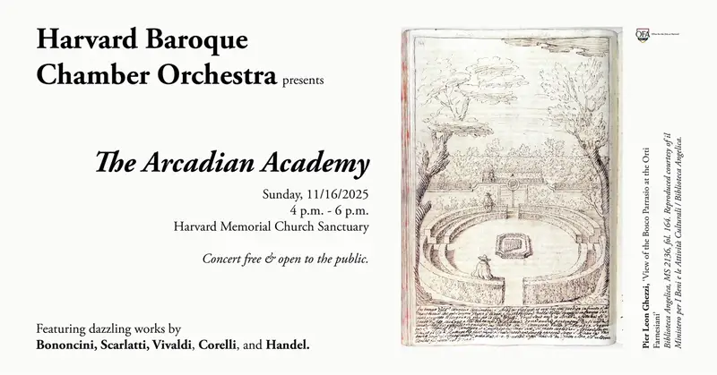 Monday Music Records Harvard Baroque Chamber Orchestra Concert
