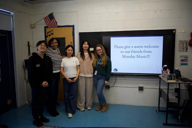 Monday Music at Wolfpit Elementary: Dalcroze Workshops and Instrumental Coaching