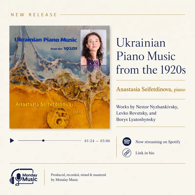 Artist Spotlight: Pianist Anastasia Seifetdinova Releases New Album